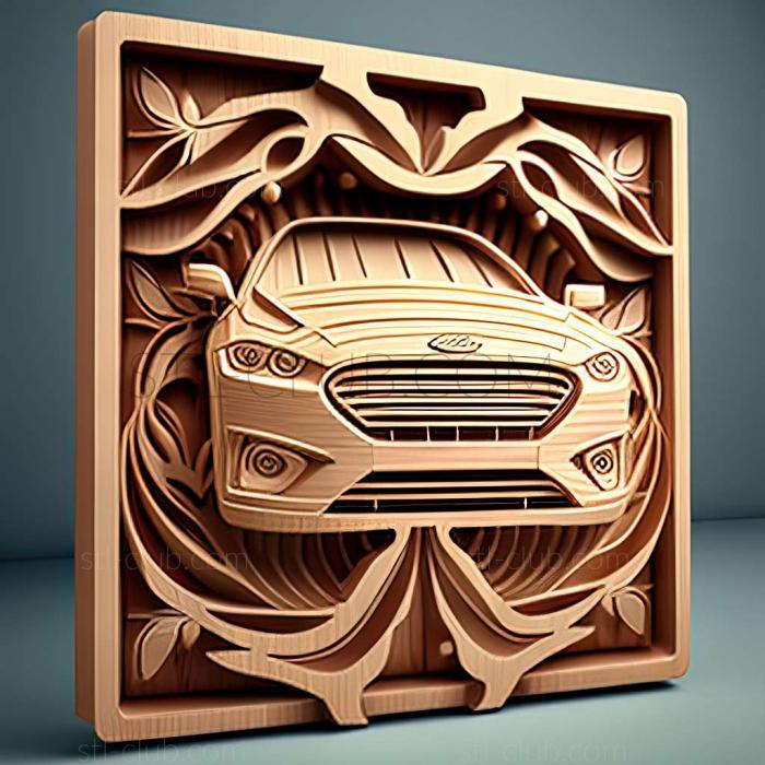 3D модель Ford Fusion (STL)